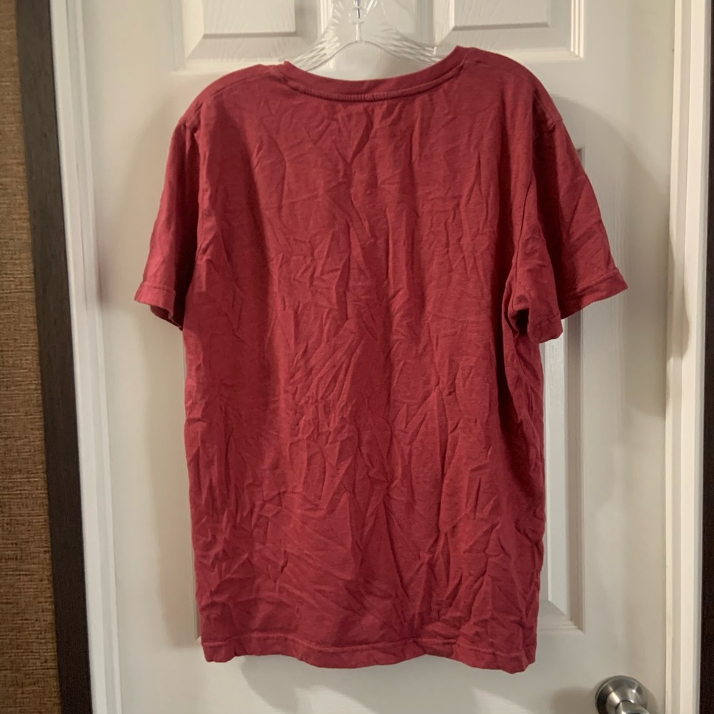 H2H Men’s Red V Neck Short Sleeve T-Shirt Size XL - Picture 6 of 6